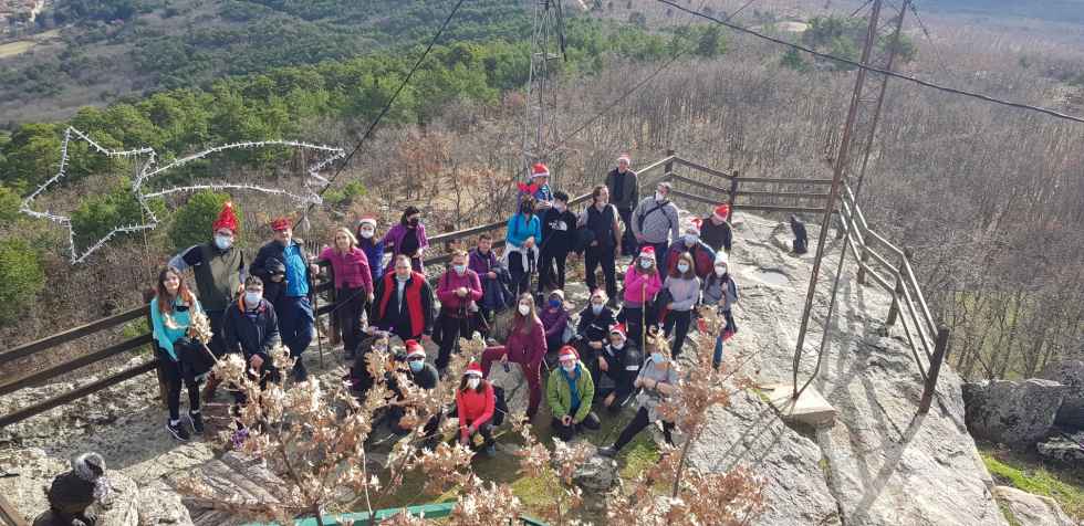 Salduero recorre la ruta de los tres belenes