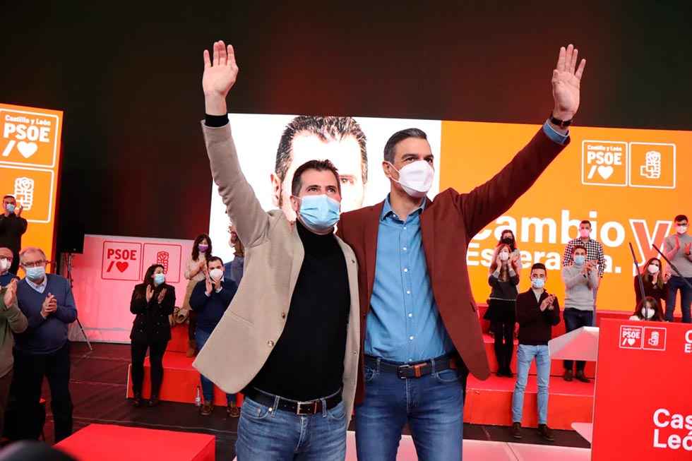 Sánchez pronostica "victoria contundente" del PSOE