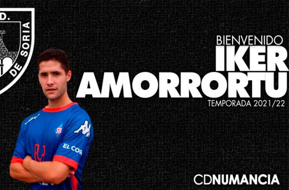 Iker Amorrortu, nuevo delantero para el Numancia