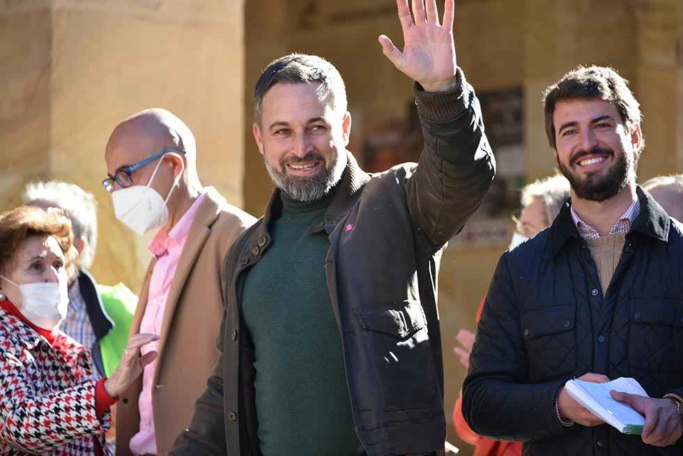 Santiago Abascal (Vox), en Soria - fotos