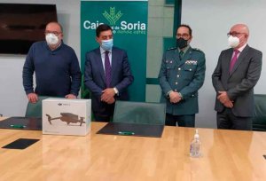 Caja Rural dona un dron a la Guardia Civil