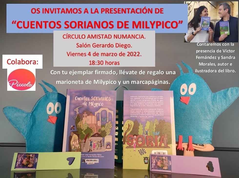 Presentación de "Cuentos sorianos de Milypico" Presentación de "Cuentos sorianos de Milypico"