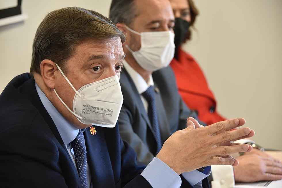 El primer ministro que visita Copiso - fotos