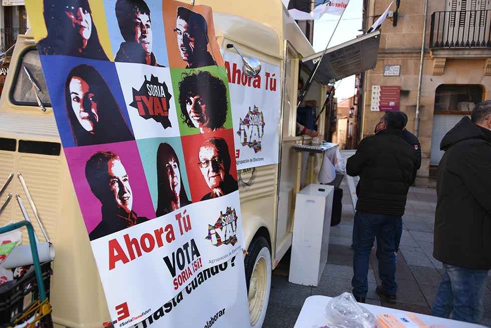 Soria ¡Ya!, de campaña en la capital - fotos