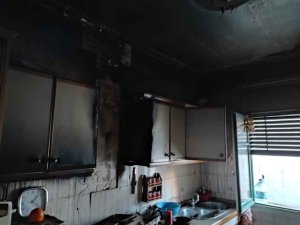 Incendiada una cocina en vivienda de Ólvega