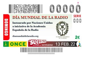 El cupón de la ONCE celebra el Día Mundial de la Radio