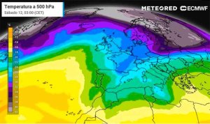 El aire polar amenaza la estabilidad meteorológica