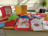 Intercambio de tarjetas de San Valentín