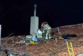 Los bomberos sofocan incendio en Ocenilla