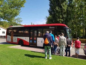 El autobús urbano incumple obligación de teléfono gratuito