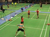 El Club Bádminton Soria, en Almería El Club Bádminton Soria, en Almería