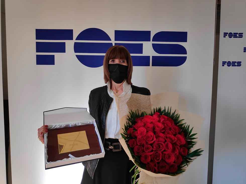 Jubilación de Raquel Martínez, de FOES