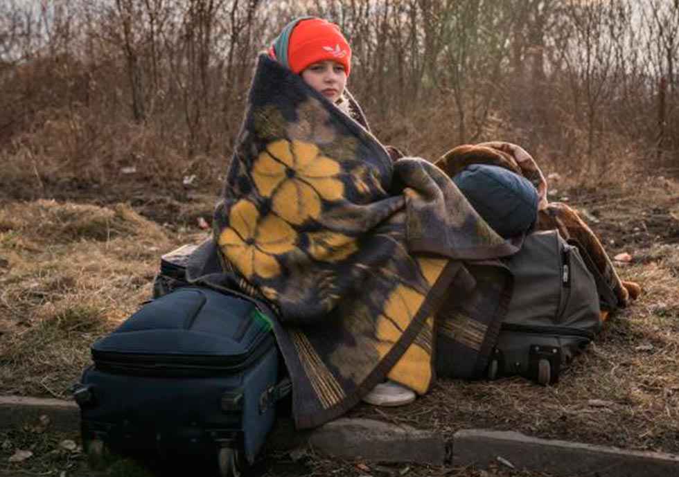 Cada segundo, un niño ucraniano se convierte en refugiado 