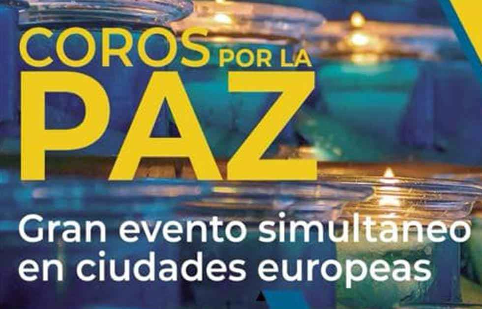 Cinco corales cantarán el domingo por la paz
