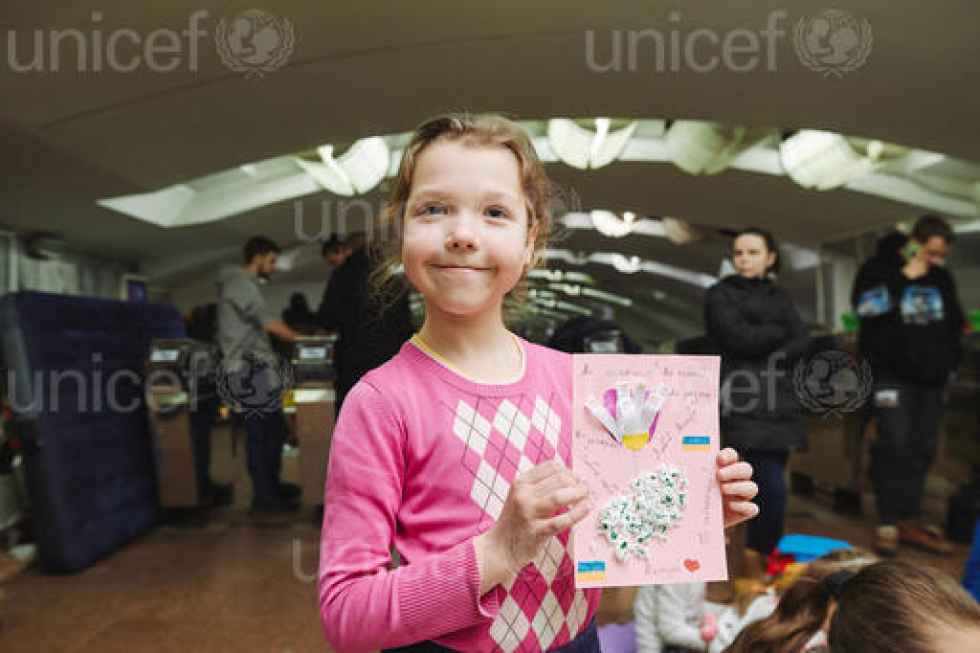 UNICEF: dos millones de niños han huido de Ucrania