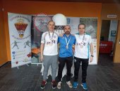 Cuatro medallas en máster de bádminton en Murcia
