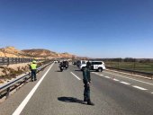 Siete detenidos por robar en camiones estacionados en A-2