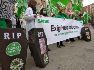 SATSE denuncia política de "brazos cruzados" en sanidad