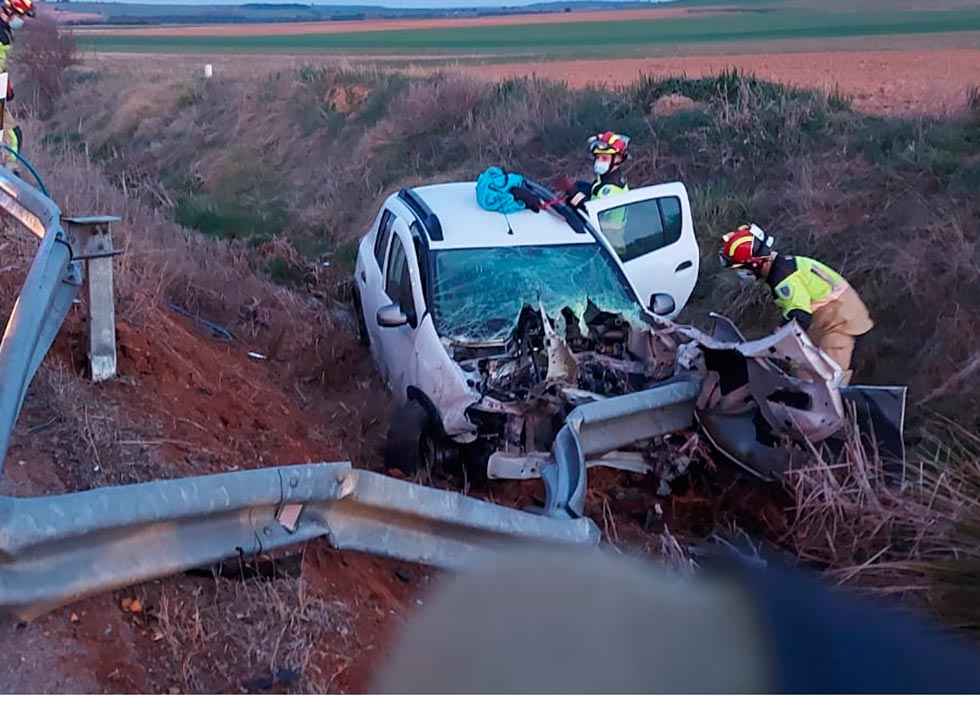 Joven herido en accidente de tráfico en Nepas