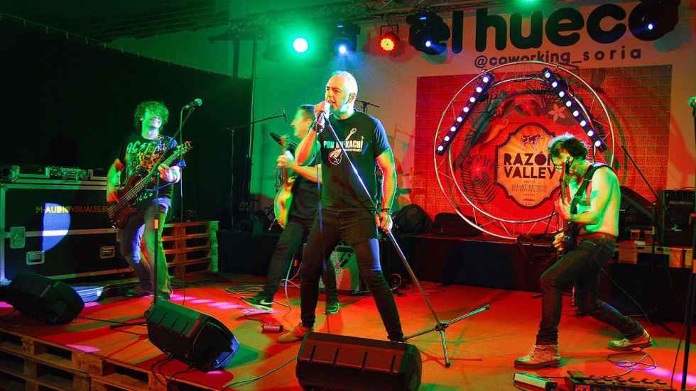 Cuatro grupos en el festival musical "Hinorock" Cuatro grupos en el festival musical "Hinorock"