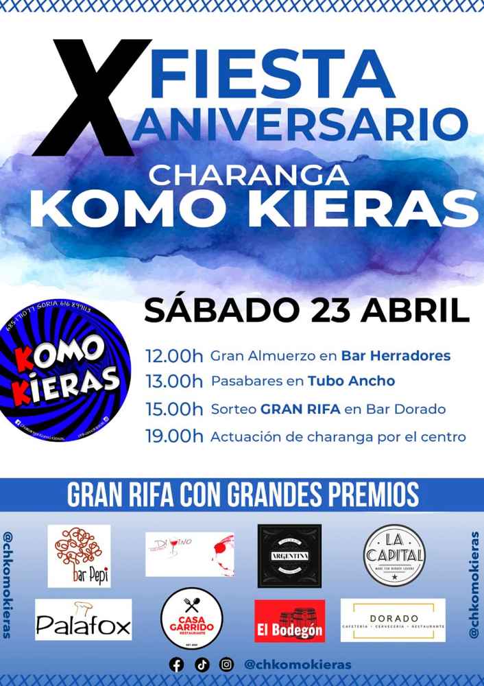Komo Kieras celebra diez años de trayectoria