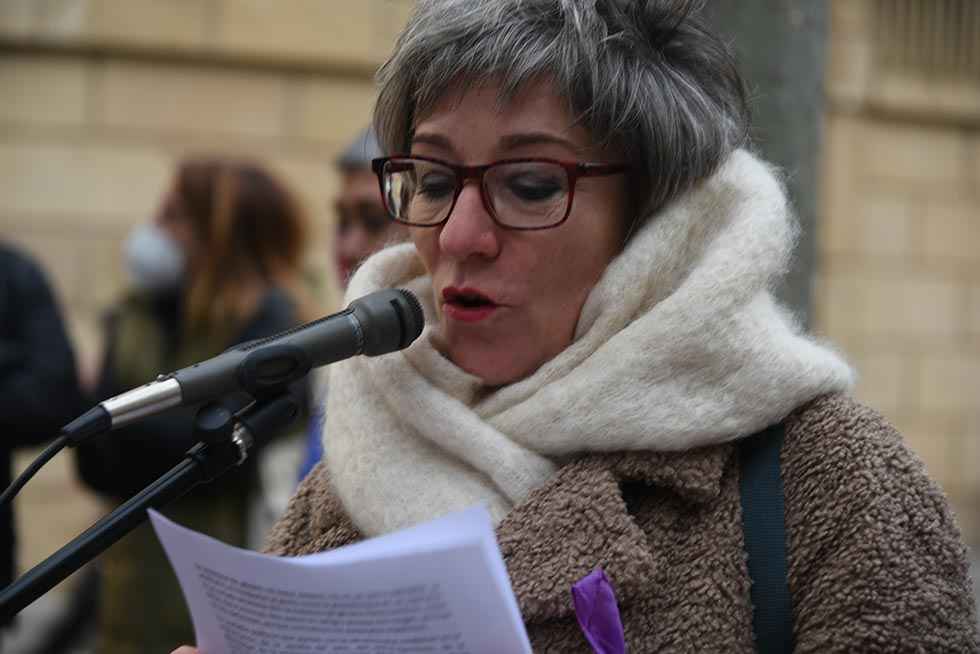 Concentración para defender derechos de mujeres Concentración para defender derechos de mujeres
