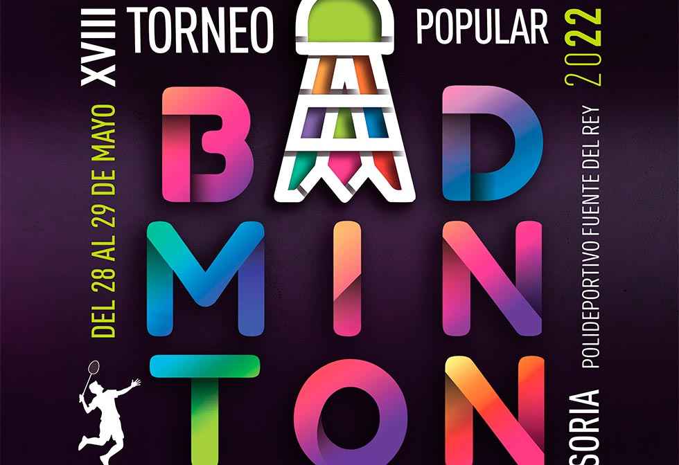 El Torneo Popular de Bádminton abre inscripciones