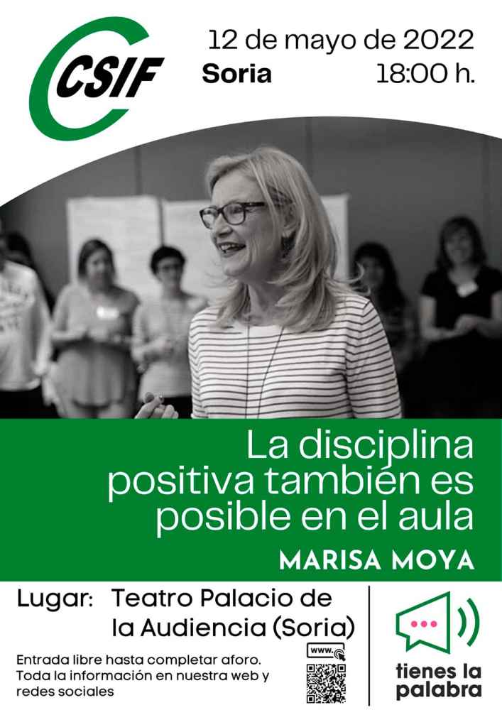 Marisa Moya imparte charla sobre disciplina positiva