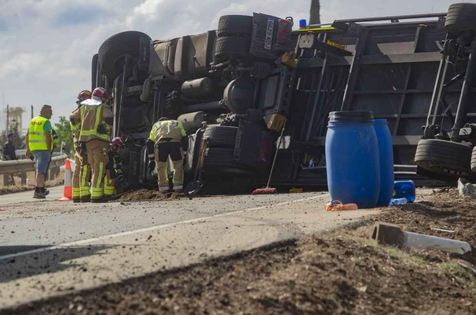 Cortada durante horas la N-234 en Soria