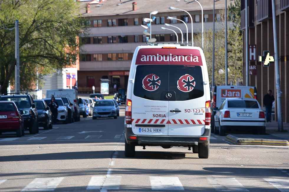 Mujer herida en accidente en A-15, en Ágreda