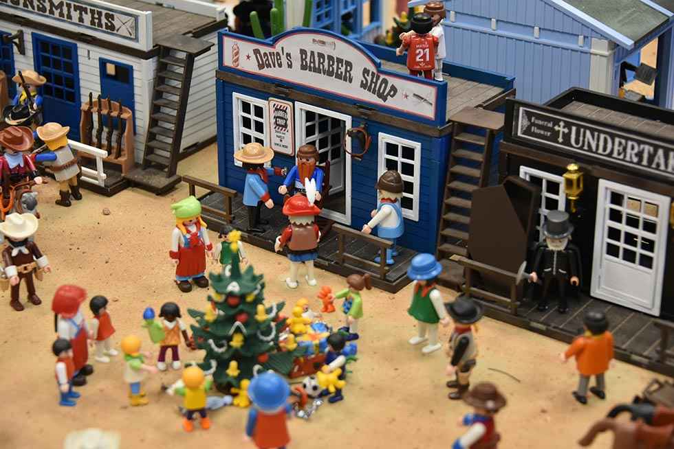 Maqueta "La Click historia de Wounded Knee" - fotos