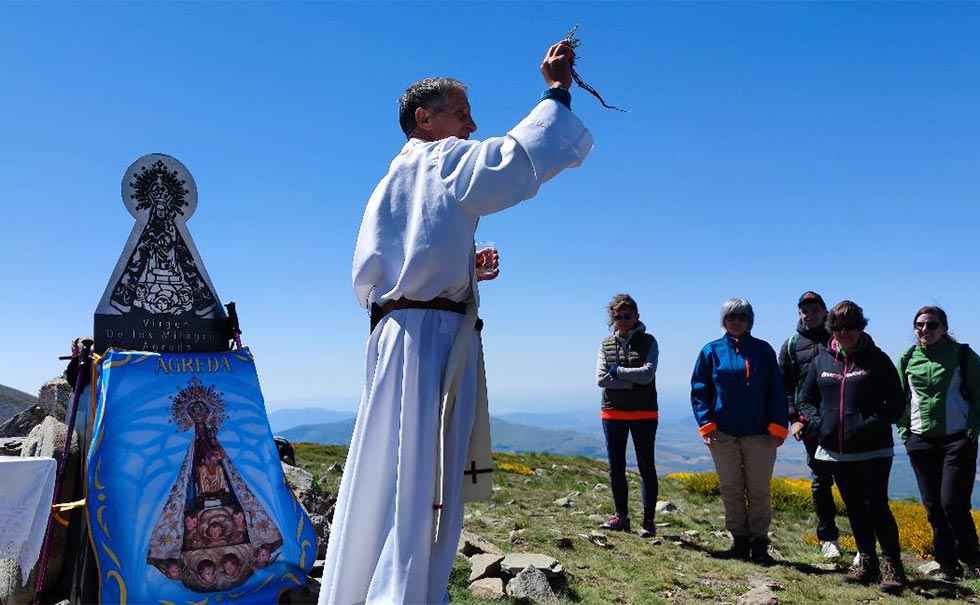 La Virgen de los Milagros preside el Moncayo La Virgen de los Milagros preside el Moncayo
