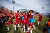 Los compañeros del Numancia en ascenso a Primera