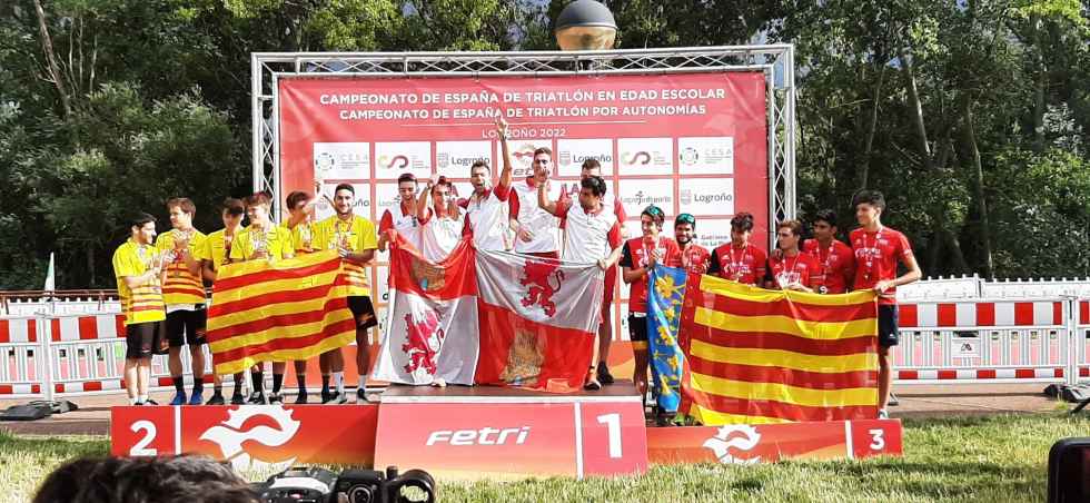 Castilla y León brilla en Triatlón por Autonomías