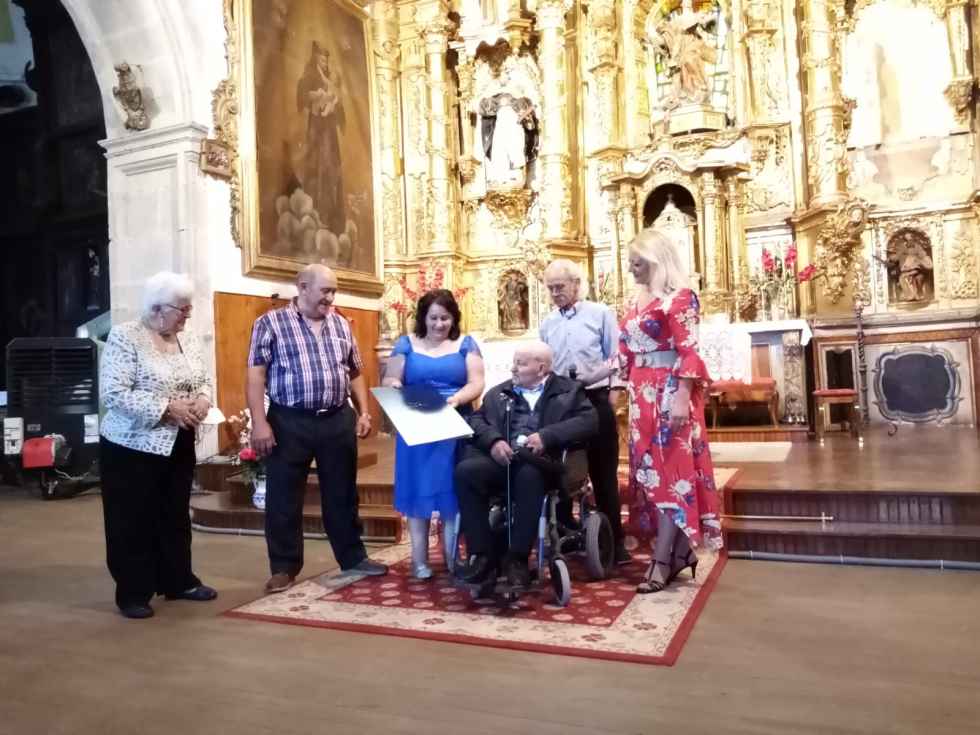 Almarza celebra centenario de Gregorio Mediavilla