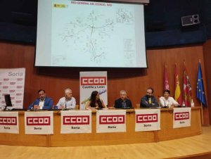 CC.OO. reivindica infraestructuras contra despoblación