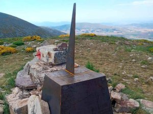 Se llevan imagen de la Virgen en el Moncayo