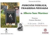 Presentación de tercer libro de Alberto Sanz