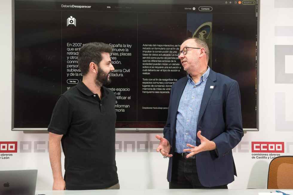 Una página para denunciar los vestigios del franquismo Una página para denunciar los vestigios del franquismo