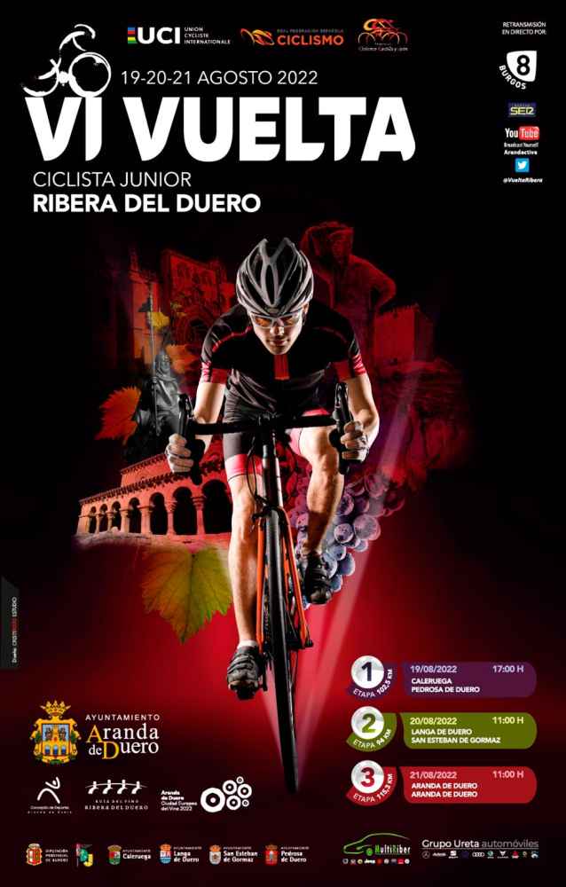 Pelotón internacional en Vuelta Ciclista Júnior