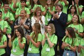 Alegría anima a jóvenes a elegir carreras científicas Alegría anima a jóvenes a elegir carreras científicas