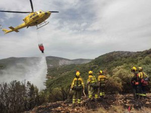 Continúa la alerta de riesgo de incendios forestales