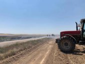 Ocho hectáreas agrícolas calcinadas en Almenar