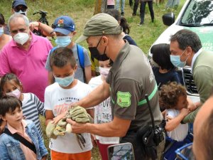 Jornada de anillamiento de aves