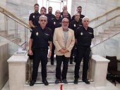 Se incorporan ocho policías en prácticas