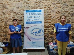 Donaciones en Soria Rock para el Banco de Alimentos
