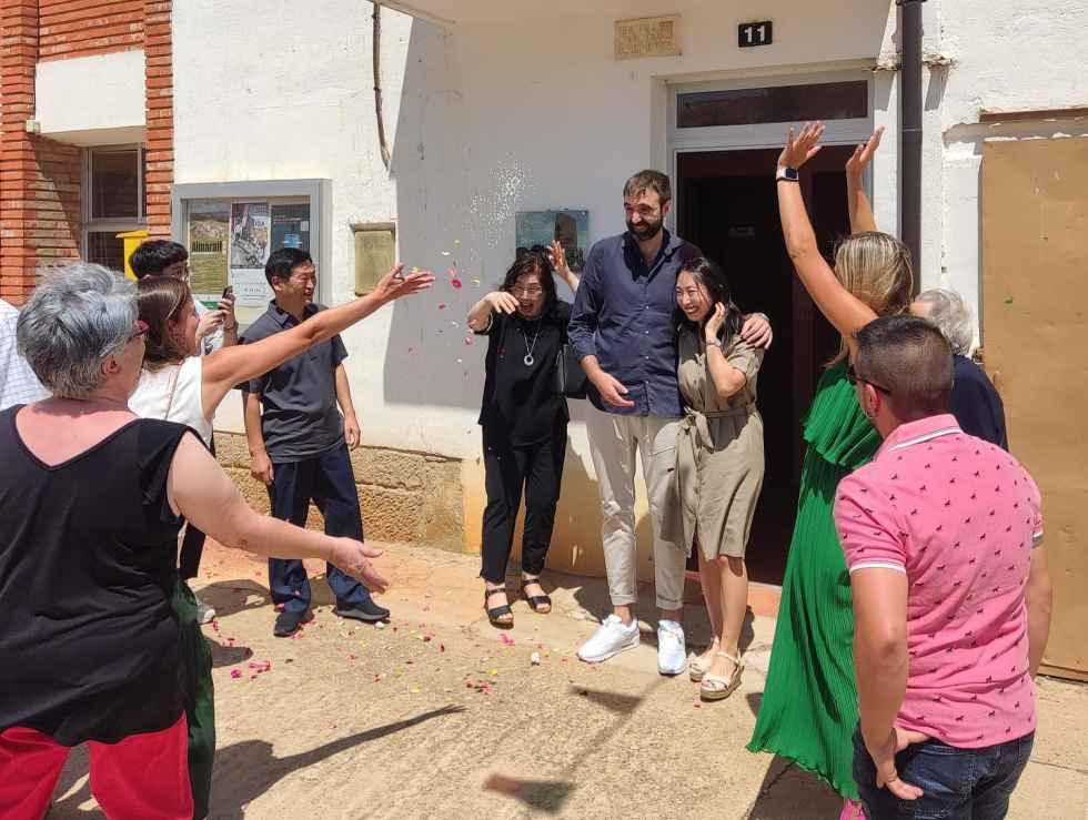 Primera boda civil en Almarail