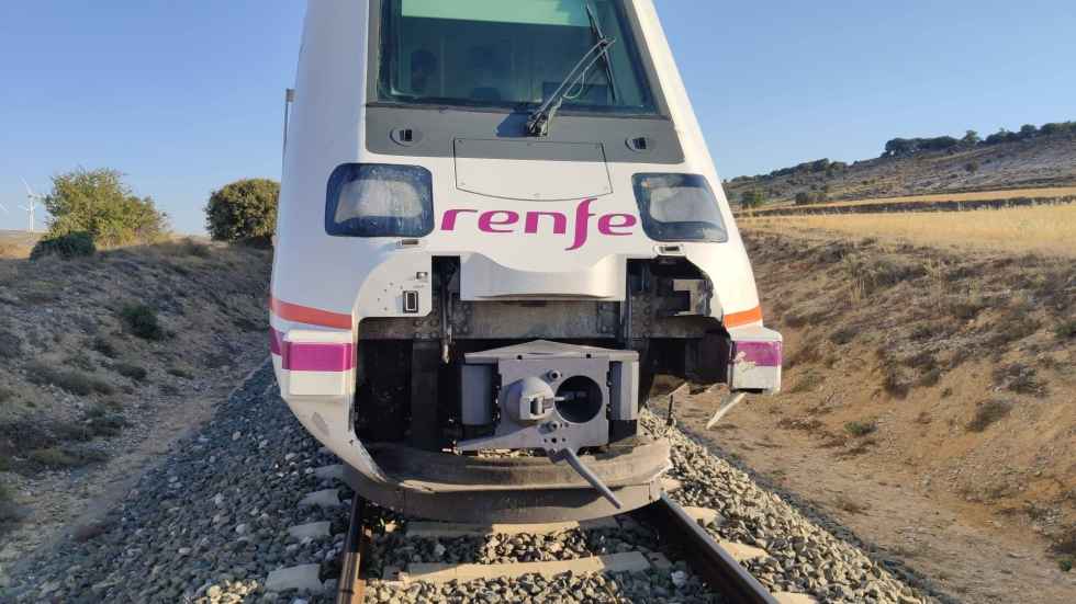 Accidente ferroviario en Radona sin heridos