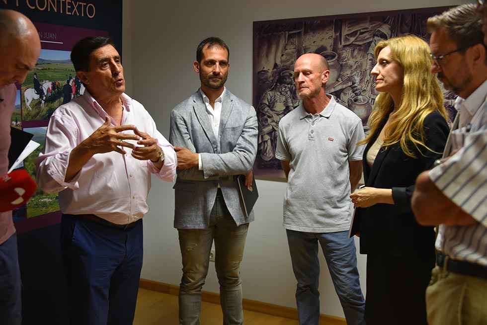 Exposición sobre el yacimiento de Los Casares - fotos