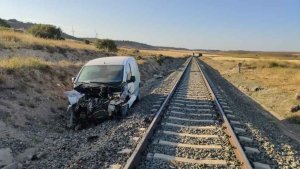 Accidente ferroviario en Radona sin heridos